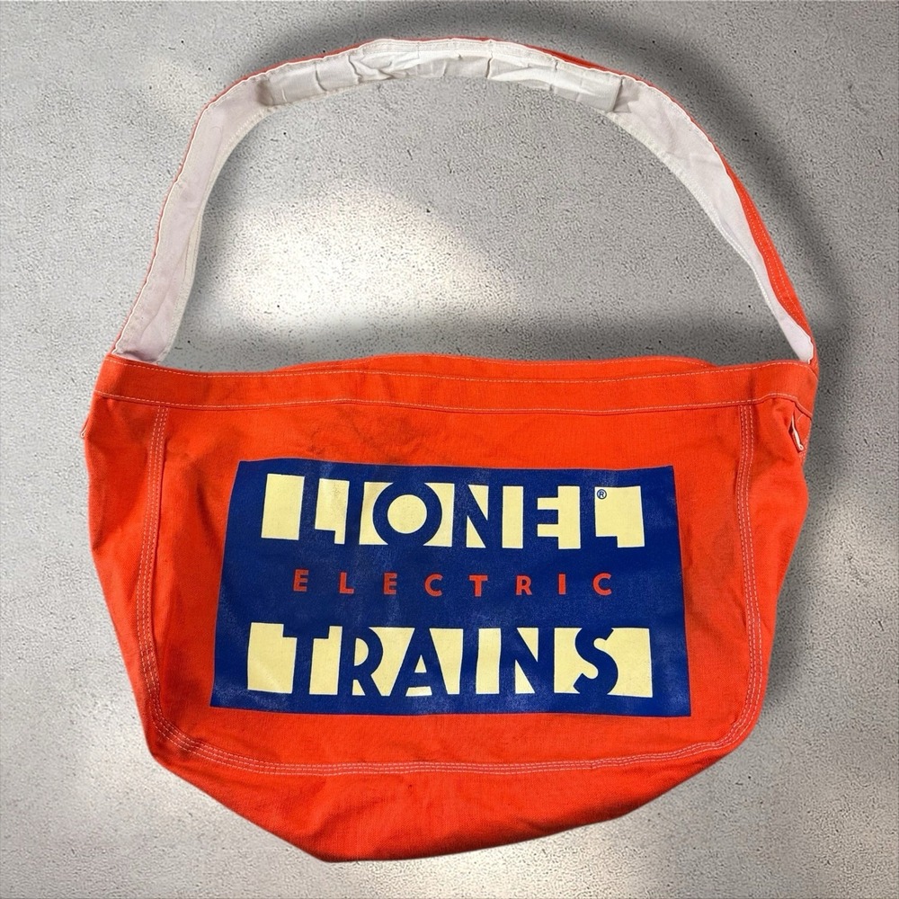 Vintage Lionel Trains Newspaper Tote Bag 21"‎ Advertising